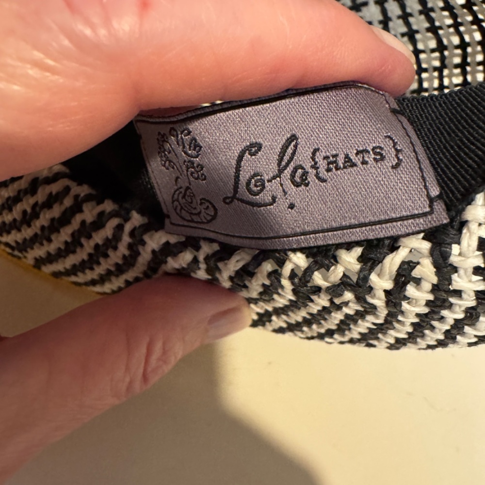 LOLA HATS Raffia Fedora O/S - Picture 6 of 6